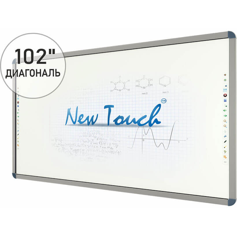 Интерактивная доска New Touch H102 для школы и вуза